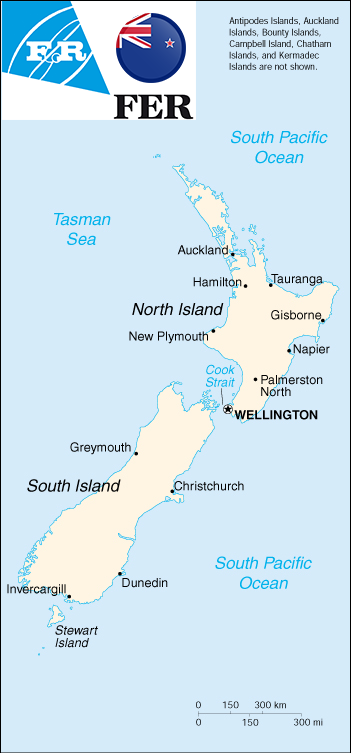 Spedizioni Nuova Zelanda