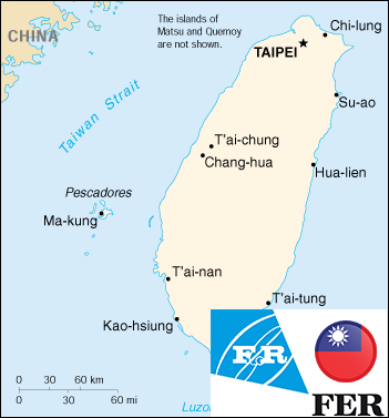 Spedizioni Taiwan