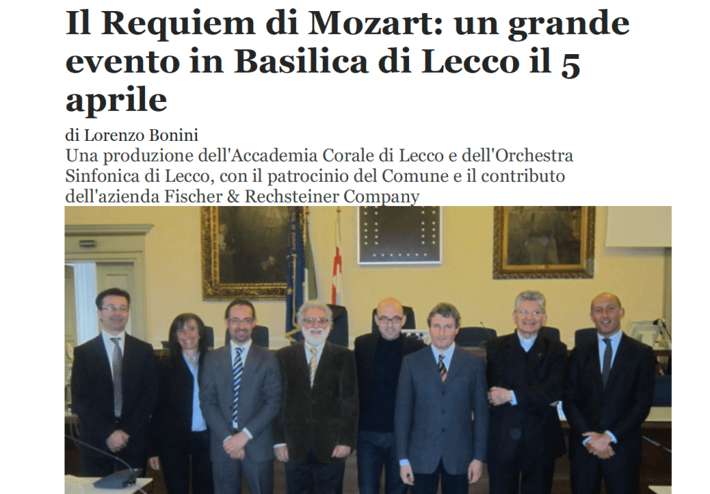 Requiem di Mozart - evento in Basilica a Lecco