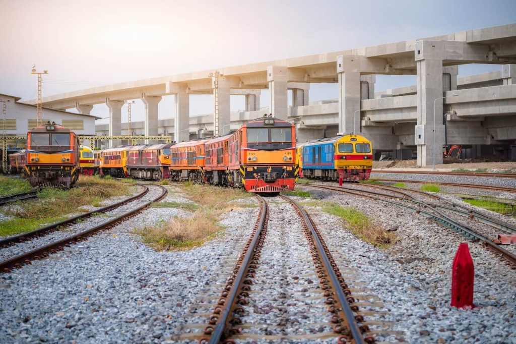 Trasporto ferroviario - import export
