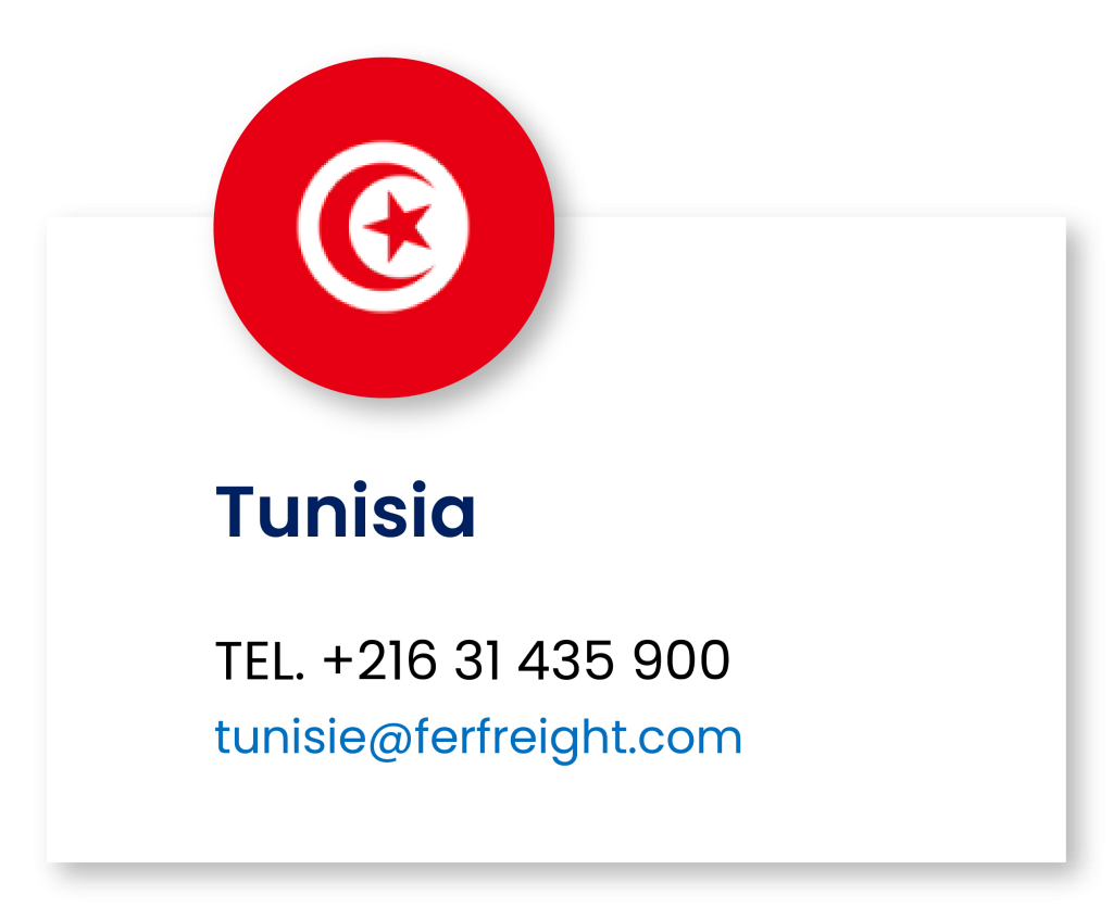 Spedire in Tunisia
